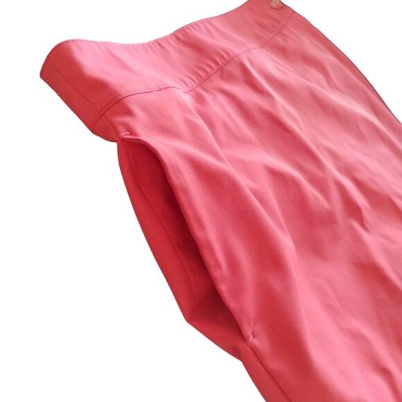 E P PRO Golf Tennis Skort Coral Red Pleats Pockets Size 4 Polyester Coolmax - Picture 9 of 9